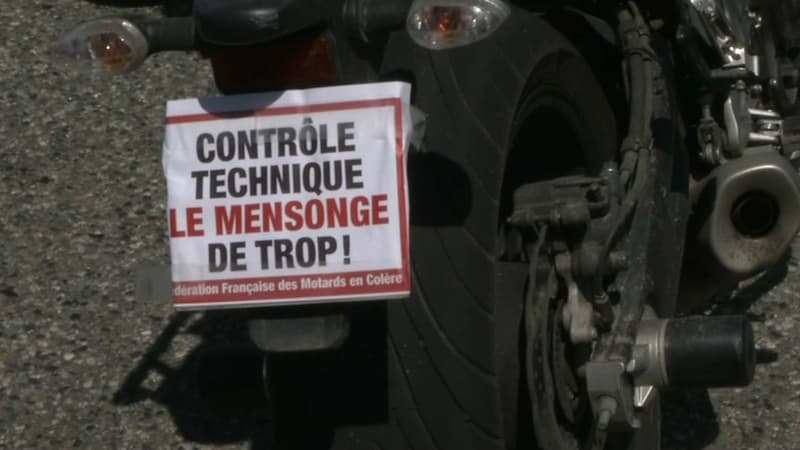 Les motards manifestent ce week-end contre le contrôle technique obligatoire des deux roues à la revente.