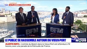 Marseille: François de Canson et Hervé Liberman "fiers" d'accueillir la flamme olympique