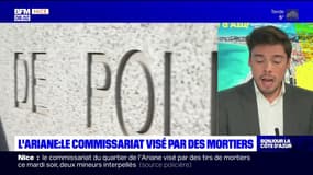 Nice: le commissariat de la l'Ariane visé par des tirs de mortiers