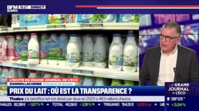 Damien Lacombe (Sodiaal) : Où est la transparence du prix du lait ? - 04/03