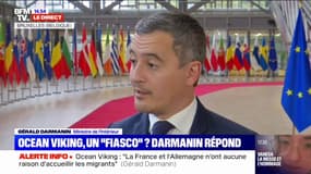 Ocean Viking: "Nous devons rappeler à chacun ce qu'est le droit de la mer" selon Gérald Darmanin