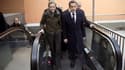 Nathalie Kosciusko-Morizet en déplacement avec Nicolas Sarkozy, fin décembre. Pressentie pour être sa porte-parole de campagne, la ministre de l'Ecologie a laissé mercredi au chef de l'Etat le soin d'annoncer lui-même sa candidature à un second mandat, ce