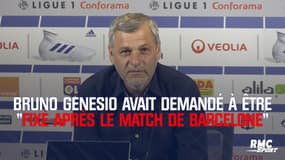 Bruno Genesio avait demandé à "être fixé en interne"