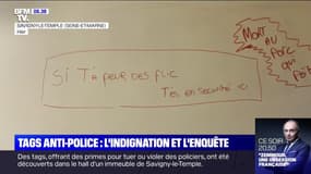 Tags anti-police: des policiers menacés de mort en Seine-et-Marne