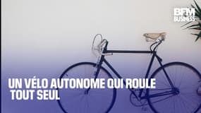  Un vélo autonome qui roule tout seul  