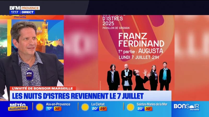 Le festival des Nuits d'Istres revient le 7 juillet, avec Franz Ferdinand