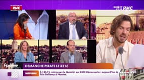Arnaud Demanche pirate le 3216 - Richard Ferrand, on ne lui ferait pas la bise
