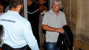 André Colonna d'Istria, propriétaire d'un camping en Corse, lors du procès en première instance à Paris en mai 2010. Le procès en appel de cinq personnes poursuivies pour avoir aidé dans sa fuite Yvan Colonna, condamné à perpétuité pour l'assassinat du pr