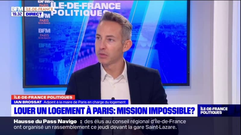 Ian Brossat, adjoint à la mairie de Paris en charge du logement, préfère continuer à faire des logements sociaux dans la capitale plutôt que des logements intermédiaires