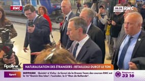 Naturalisation des étrangers : Retailleau durcit le ton