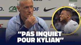 Équipe de France : "Pas inquiet pour Kylian", Deschamps se montre confiant sur les débuts de Mbappé au Real Madrid