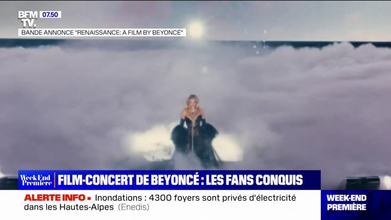 Les fans conquis par &quot;Renaissance&quot;, le film-concert de Beyoncé