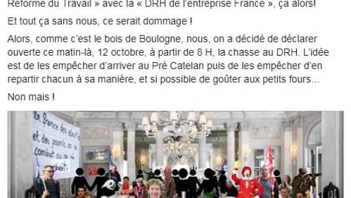 Appel à la manifestation et à la "chasse au DRH" lancé par Solidaires Appel à la manifestation et à la "chasse au DRH" lancé par Solidaires