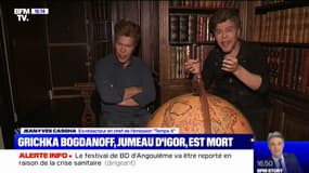 "Le champ d'investigation était infini car il s'intéressait à tout": L'ancien rédacteur en chef de l'émission "Temps X" rend hommage à Grichka Bogdanoff