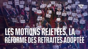 Réforme des retraites adoptée: retour sur les deux motions de censure rejetées