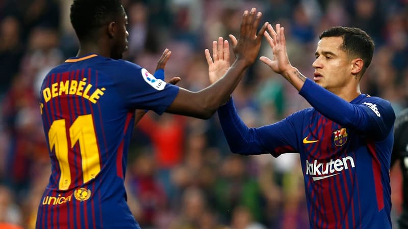 Dembélé et Coutinho