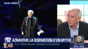 Aznavour, la disparition d'un mythe