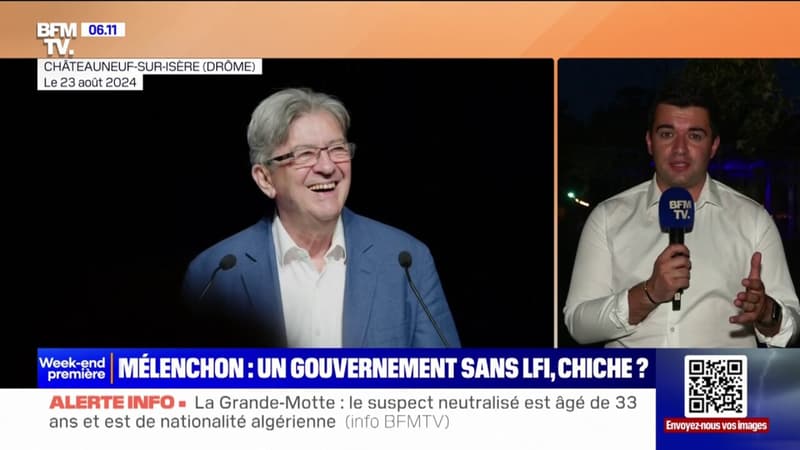 Nouveau gouvernement: Jean-Luc Mélenchon ouvre la voie à un soutien sans participation des Insoumis à un gouvernement NFP