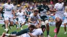 Killian Tixeront inscrit un essai lors de la victoire de Clermont face à Pau (50-27) en Top 14 