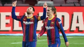 Lionel Messi et Antoine Griezmann