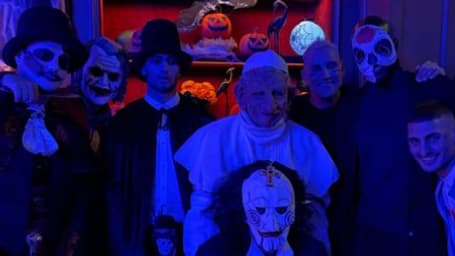 Les joueurs du PSG grimés pour Halloween Les joueurs du PSG grimés pour Halloween