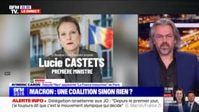 Lucie Castets choisie par le NFP: "Ce soir, on a assisté à un déni de démocratie à nouveau" de la part d'Emmanuel Macron, affirme Aymeric Caron (LFI-NFP)