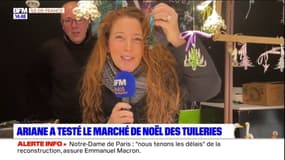 Ariane a testé le marché de Noël des Tuileries !