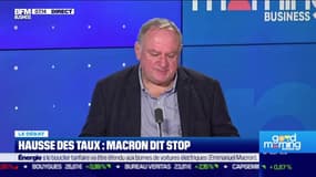 Le débat : Macron dit stop à la hausse des taux, par Jean-Marc Daniel et Nicolas Doze - 17/10