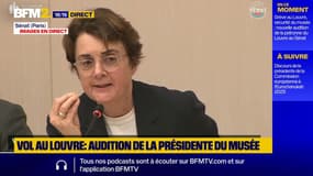 "Il y a un danger de déclassement du Louvre aujourd'hui", déclare Laurence Des Cars