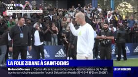 La folie Zidane à Saint-Denis 