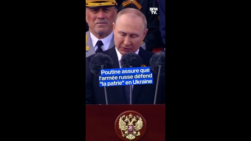 9-Mai en Russie: Poutine assure que l'armée russe défend 