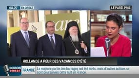 Le parti pris d'Apolline de Malherbe: François Hollande a peur des vacances d'été - 24/07