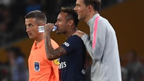 Neymar et Thomas Tuchel