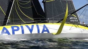 Le bateau Apivia de Charlie Dalin