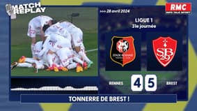 Rennes 4-5 Brest : Tonnerre de Brest ! Le goal replay du match de l'année