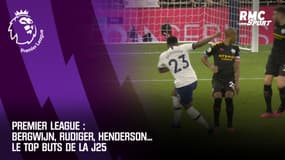 Premier League : Bergwijn, Rudiger, Henderson... Le top buts de la J25