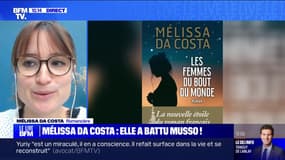 Mélissa Da Costa, la romancière la plus lue en France: "Un bon roman est un roman qui procure de l'émotion au lecteur"