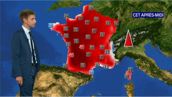 Les maximales attendues ce vendredi Les maximales attendues ce vendredi
