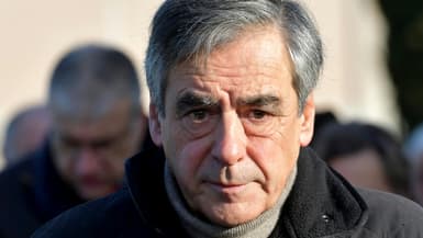 L'ancien Premier ministre François Fillon à Sablé-sur-Sarthe, le 11 décembre 2022.
