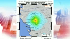 L'épicentre du tremblement de terre se situe en Vendée. 