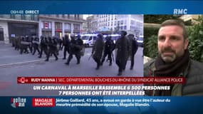 Carnaval à Marseille: "On savait qu'il allait avoir lieu" Rudy Manna, secrétaire départemental Bouches-du-Rhône du syndicat Alliance Police  