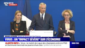 Bruno Le Maire confirme que le coronavirus aura "un impact sévère" sur l'économie française