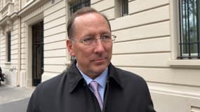 John Textor, président et propriétaire de l'OL, à Paris le 15 novembre 2024