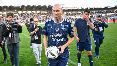 Zinedine Zidane à Bordeaux le 14 mai 2024