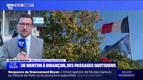 Passages de migrants à Briançon: "C'est une route qui est dangereuse" selon le maire Arnaud Murgia