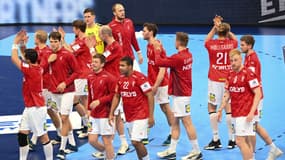 Le Danemark contre la France à l'Euro de handball, le 26 janvier 2022.