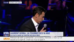 Scènes sur Seine: Laurent Gerra, la tournée des 50 ans du 10 au 14 avril au Théâtre des Deux Ânes