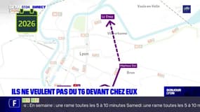 À Villeurbanne, des habitants se mobilisent contre la prolongation du tramway