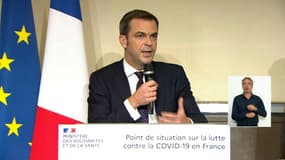 Le ministre de la Santé Olivier Véran le 1er octobre 2020
