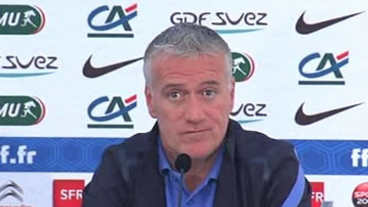 Didier Deschamps, sélectionneur de l'équipe de France de football